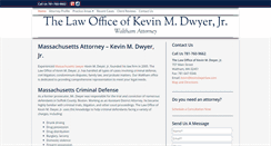 Desktop Screenshot of kevindwyerlaw.com