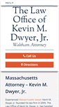 Mobile Screenshot of kevindwyerlaw.com